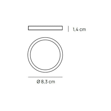 BLAIR Pannello led tondo bianco potenze e dimensioni varie (sostituisce VRD 33) Vivida luce Pannelli led